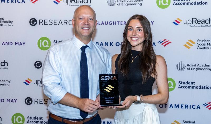Browne Jacobson wins Employer of the Year at the upReach Student Social Mobility Awards