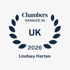 Lindsey Harten ranked in Chambers & Partners UK