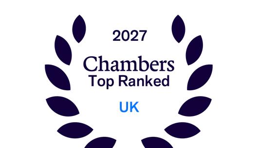 Chambers UK: Top ranked firm