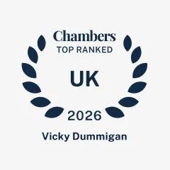 Vicky Dummigan ranked in Chambers & Partners UK
