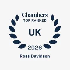 Ross Davidson ranked in Chambers & Partners UK