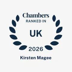 Kirsten Magee ranked in Chambers & Partners UK