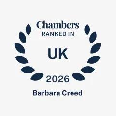 Barbara Creed ranked in Chambers & Partners UK